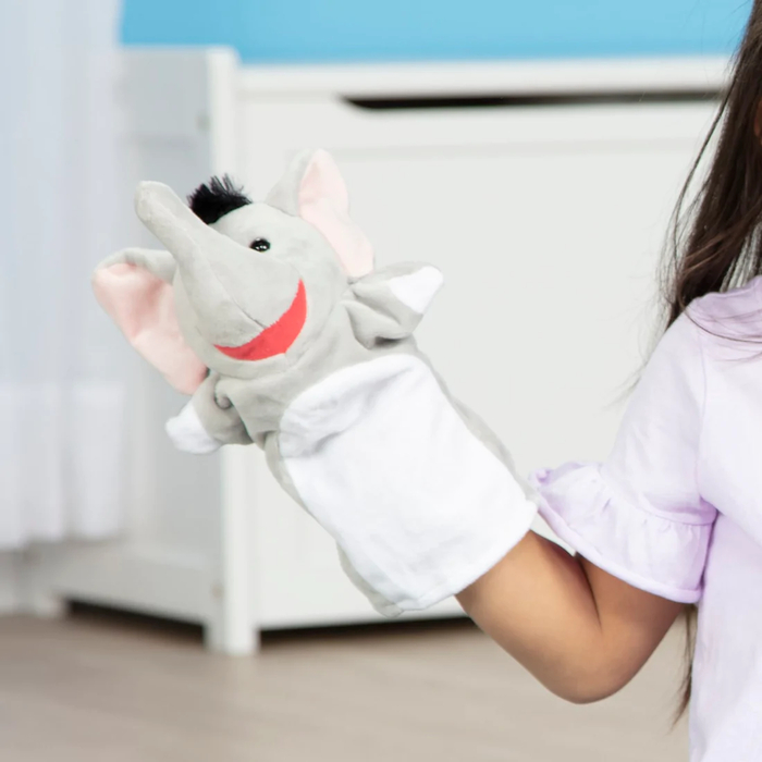 Hand Puppets - Safari Friends, 6 pcs