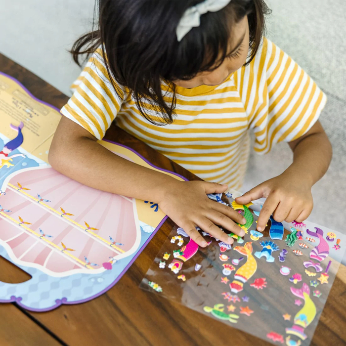 Puffy Sticker Play Set - Mermaid