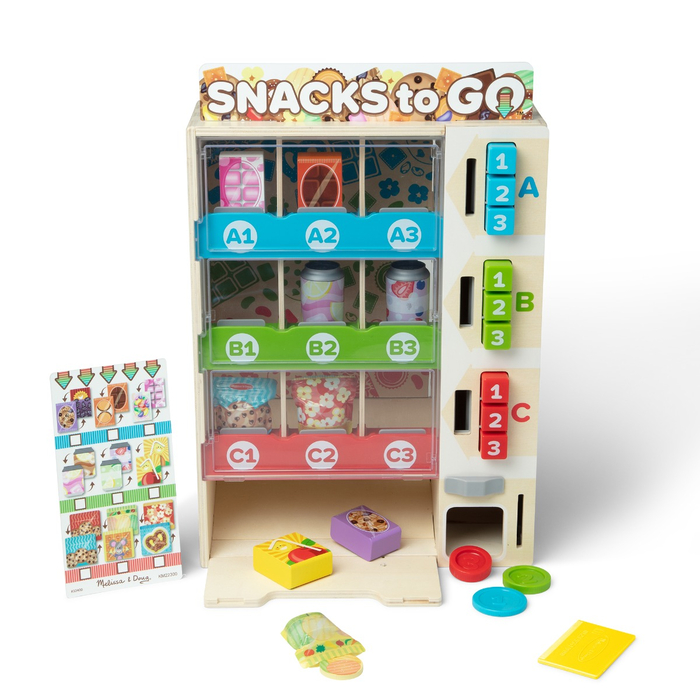 Vending Machine Play Set, 16 pcs