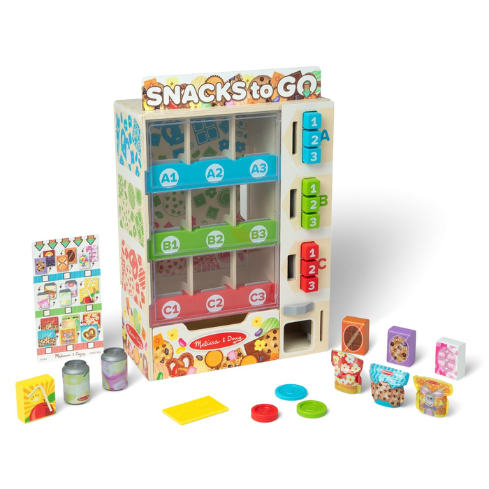 Vending Machine Play Set, 16 pcs