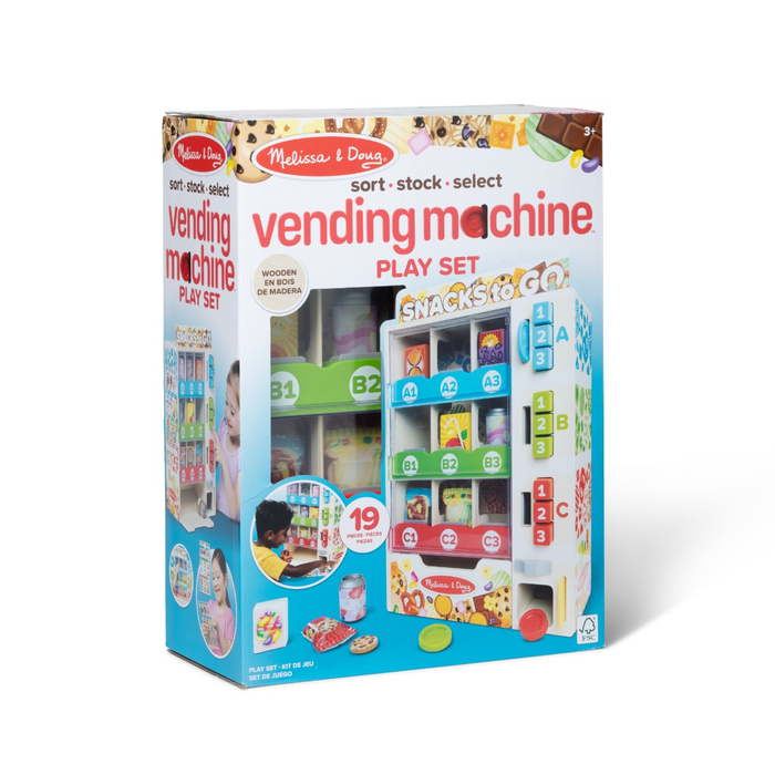 Vending Machine Play Set, 16 pcs