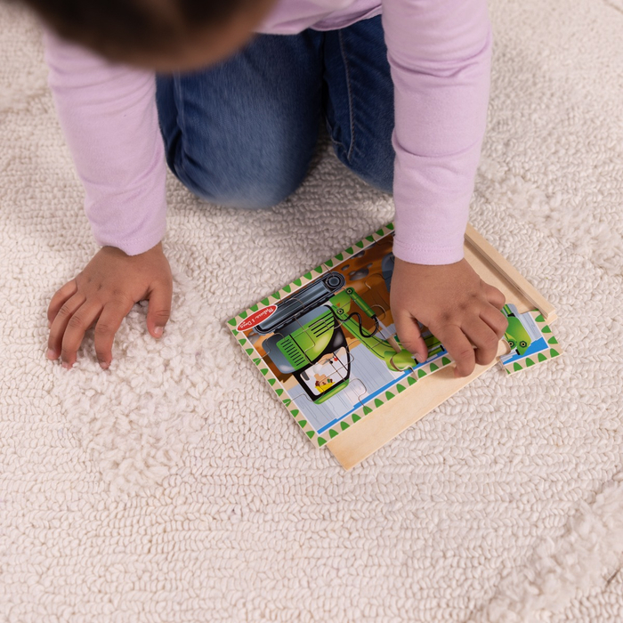 Jigsaw Puzzles in a Box - Construction, 4 x 12 pcs