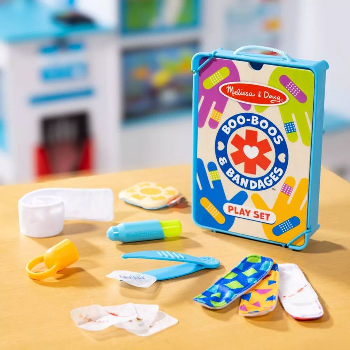 Boo-Boos & Bandages Reusable Play Set, 16 pcs