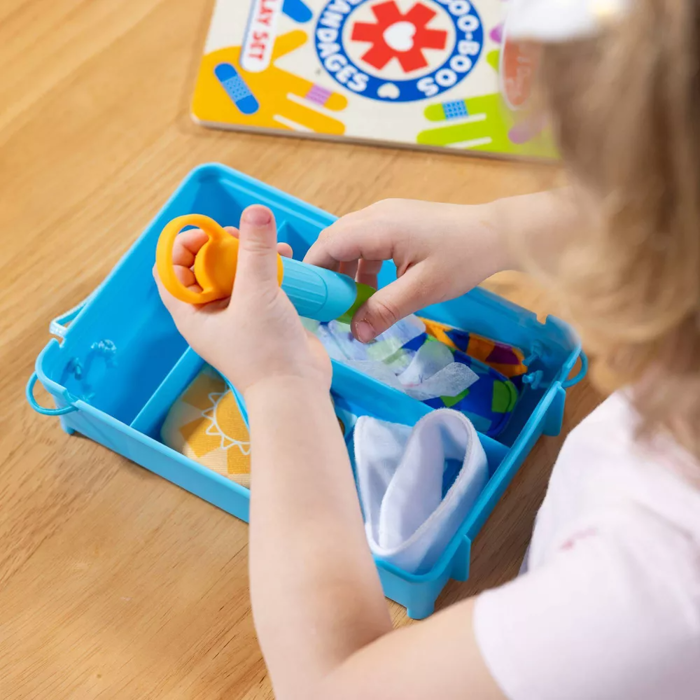 Boo-Boos & Bandages Reusable Play Set, 16 pcs