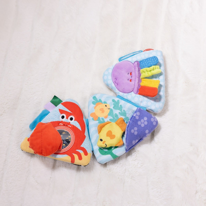 Tummy Time Triangle - Ocean