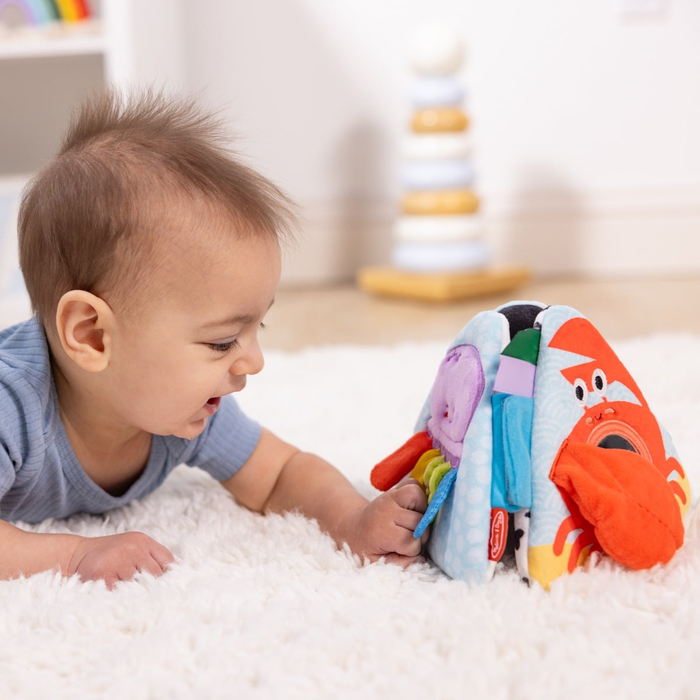 Tummy Time Triangle - Ocean