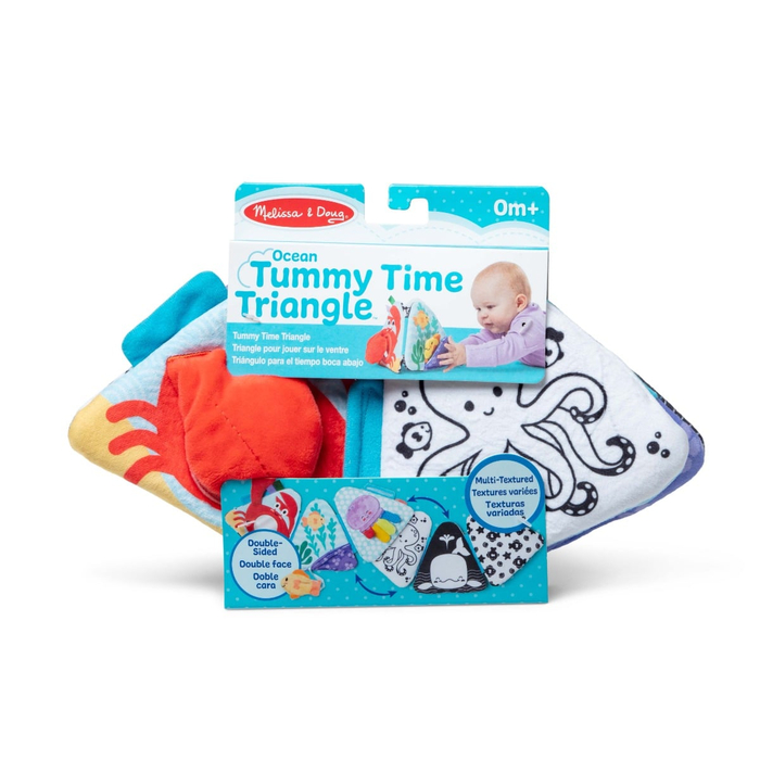 Tummy Time Triangle - Ocean