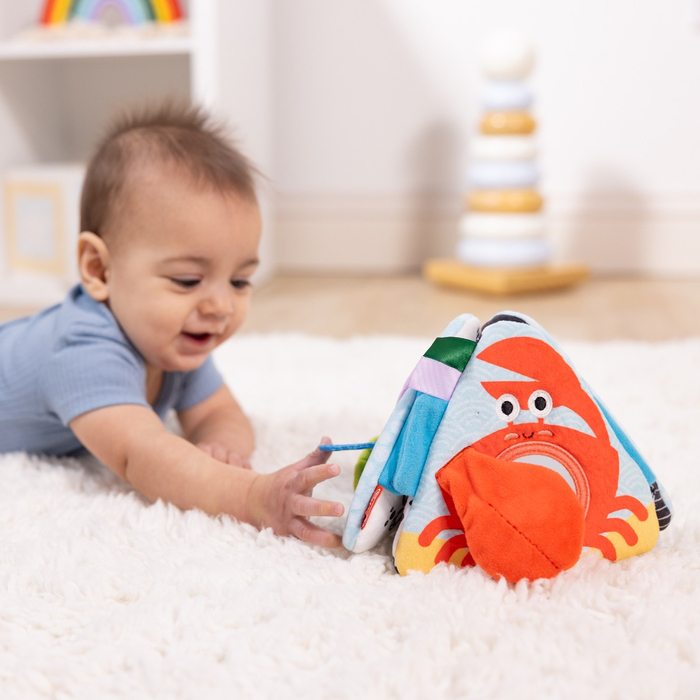 Tummy Time Triangle - Ocean