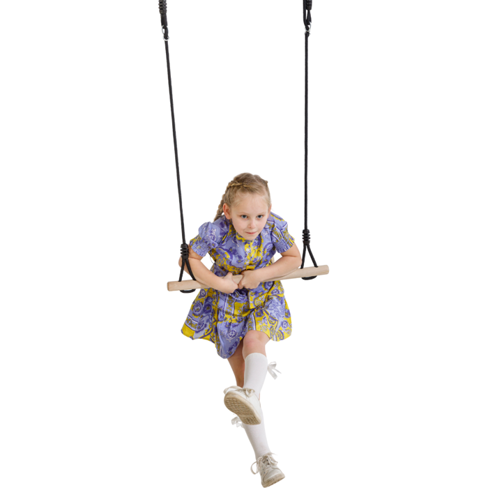 Trapeze Swing (Black Rope)