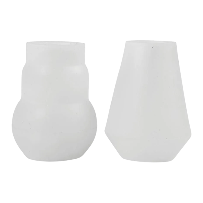 Silicone Mould - Vase & Candlestick Holder, 2 pcs