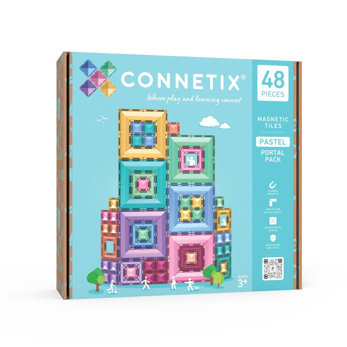 CONNETIX | Pastel Portal Pack, 48 pcs