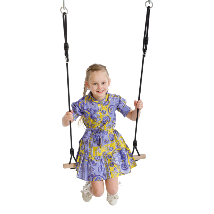Trapeze Swing (Black Rope)