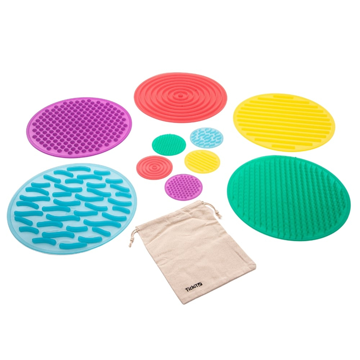 SiliShapes® Tactile Discs, 10 pcs