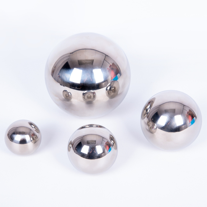 Sensory Steel Silver Balls, 4 pcs