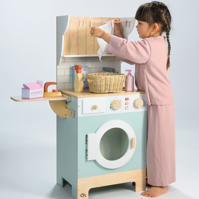 Wooden Laundry Unit