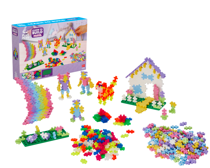 Plus-Plus - Learn to Build Set, 600 pcs