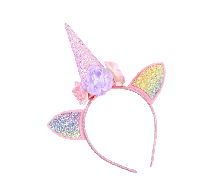 Unicorn Cape + Headband, 3-6 yrs
