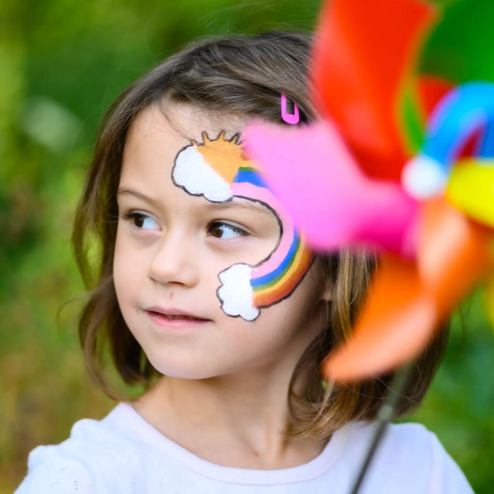 Face Paint with 6 Colours - Rainbow