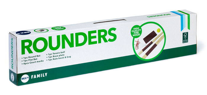 Rounders Bats and Ball Set - Extended
