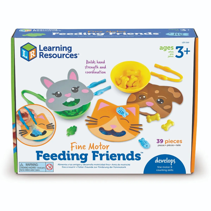 Feeding Friends Fine Motor Activity Set