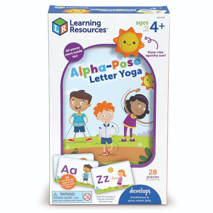 Alpha-Pose Letter Yoga A-Z (English)
