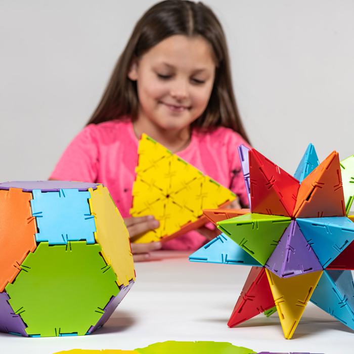 Polydron Construction Set, 276 pcs