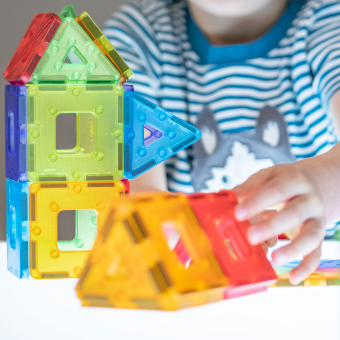 Polydron KinderMag Translucent Set, 48 pcs