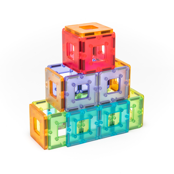 Polydron KinderMag Translucent Set, 96 pcs