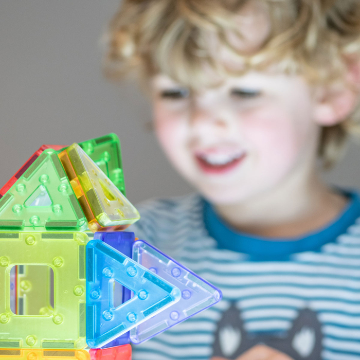 Polydron KinderMag Translucent Set, 96 pcs