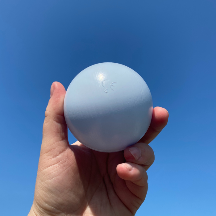 Ball Pit Balls Ø7 cm - Soft Blue, 200 pcs