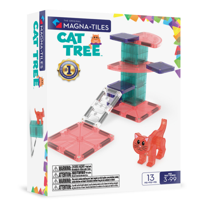Magna-Tiles | Cat Tree, 13 pcs