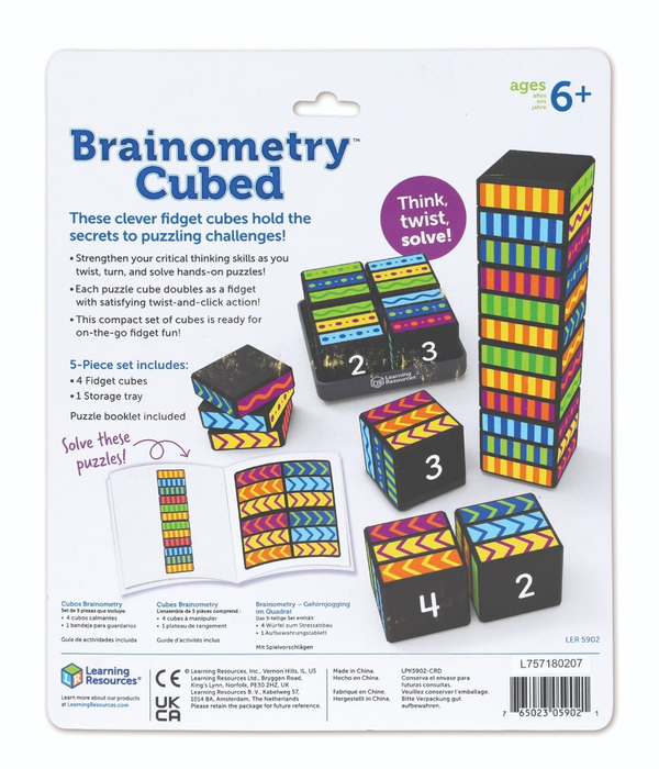 Logic Game - Brainometry Cubed, 40+ Puzzles