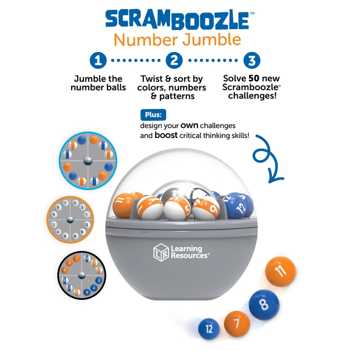 Logic Puzzle - Scramboozle™ Number Jumble