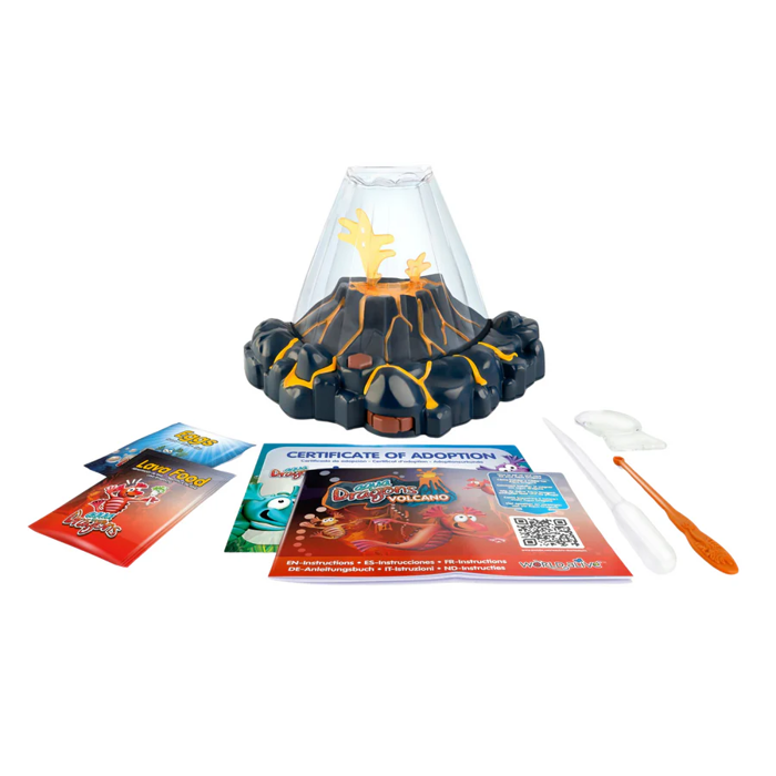Aqua Dragons in Volcano Tank with LED Base