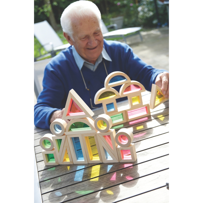 Rainbow Blocks, 24 pcs