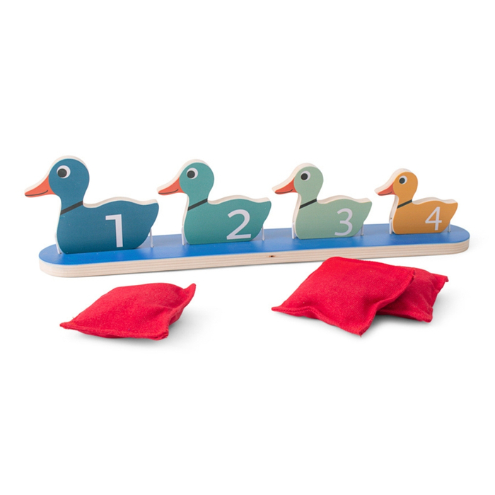 Ducks in a Row Toss Game