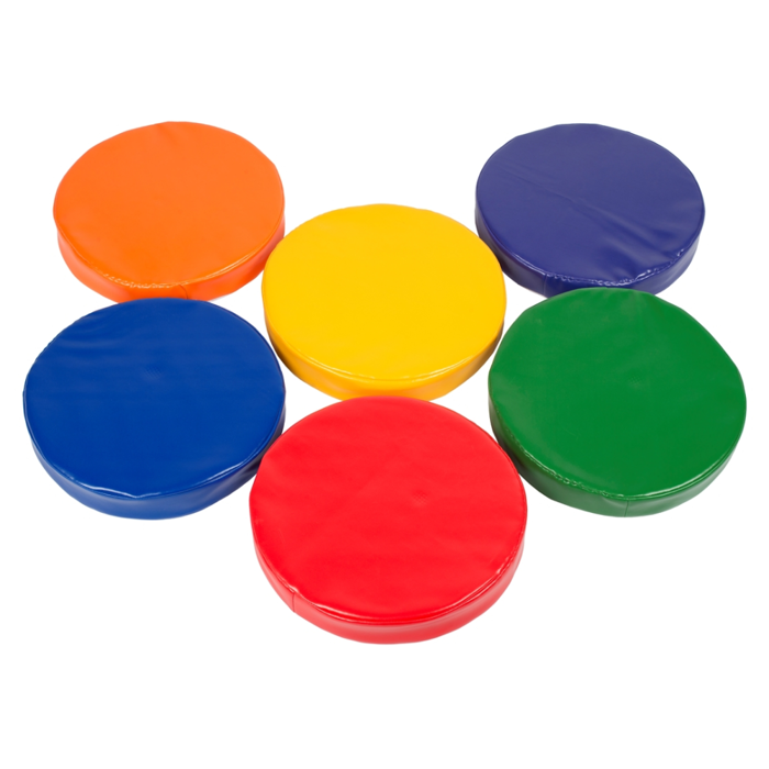 Non-Slip Stepping Pads with Sound, 6 pcs
