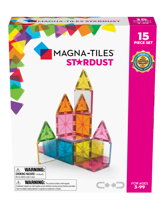 Magna-Tiles | Stardust, 15 pcs