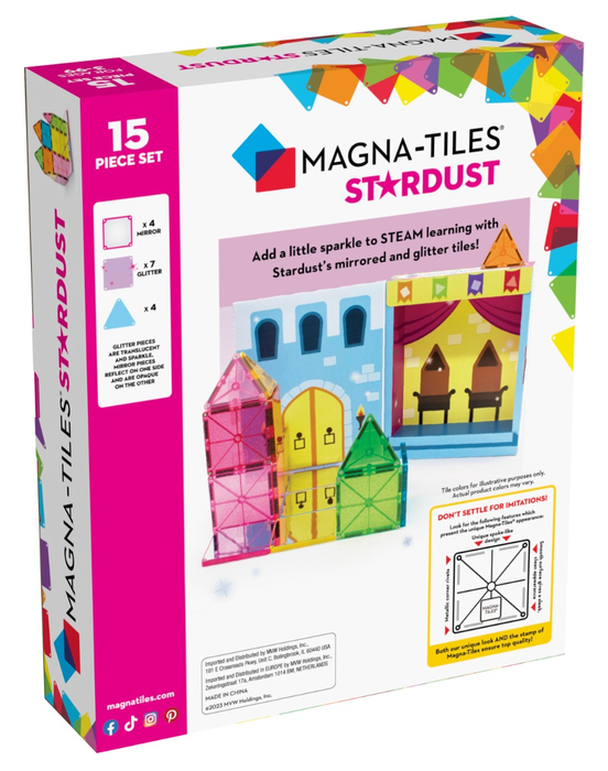 Magna-Tiles | Stardust, 15 pcs