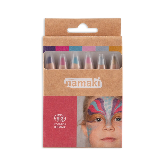 Face Crayons - Magical Worlds, 6 pcs