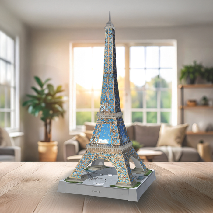 3D LED Puzzle with 216 pcs - Eiffel Tower