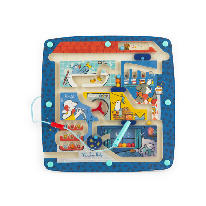 Magnetic Maze Game - Puce & Pilou