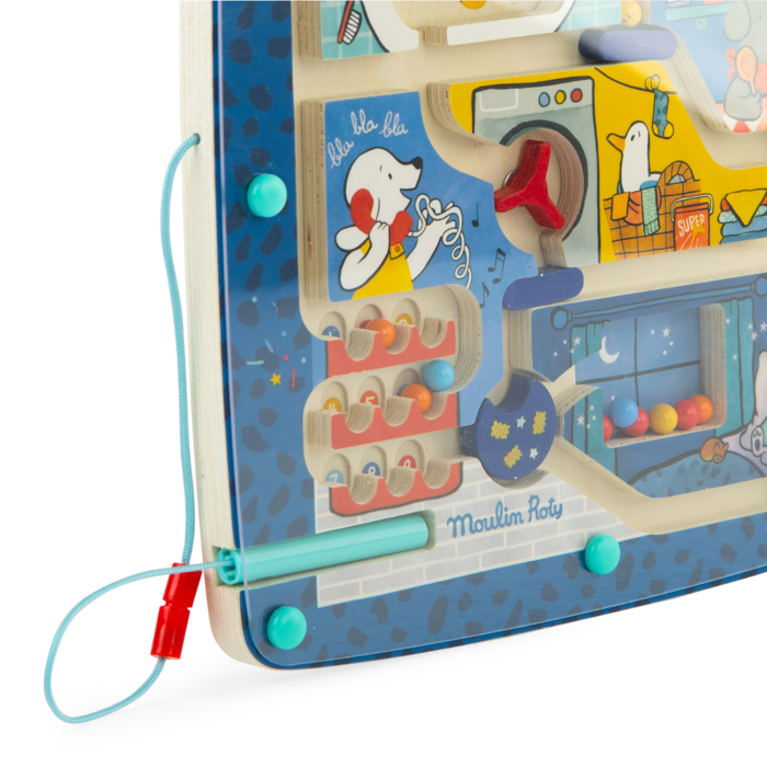 Magnetic Maze Game - Puce & Pilou