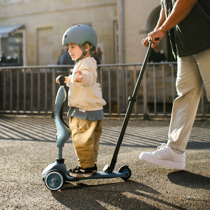 Highwaykick 1 Push and Go - Steel