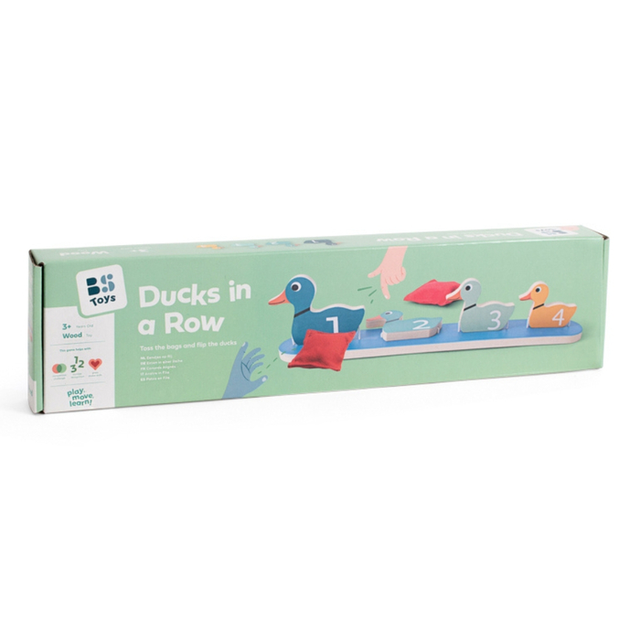 Ducks in a Row Toss Game
