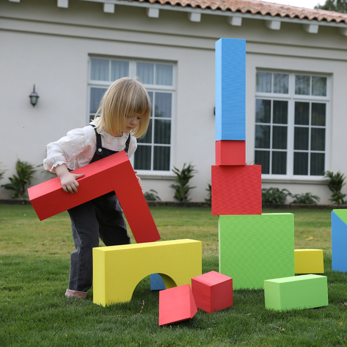 Foam Building Blocks, 16 pcs