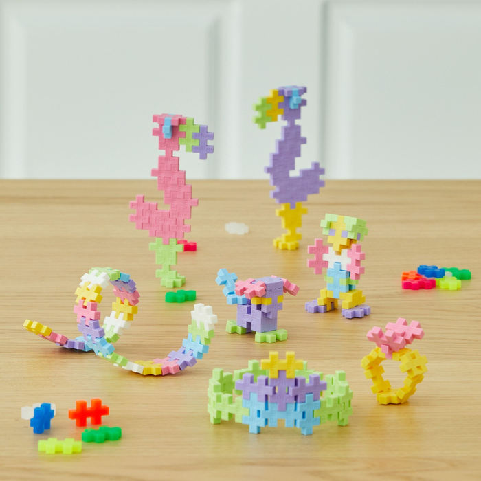 Plus-Plus - Pastel Mix, Tube with 240 pcs