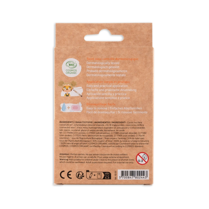 Face Crayons - Wildlife, 6 pcs