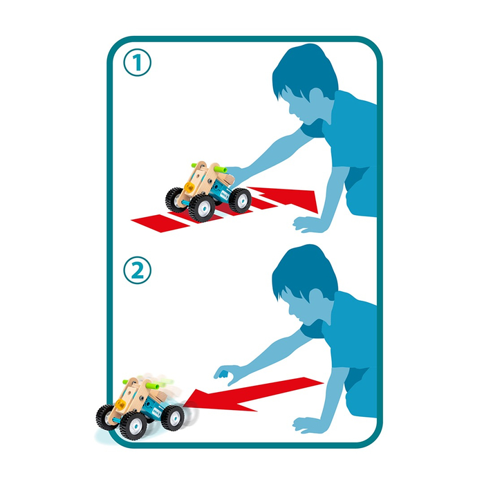 BRIO Builder - Pull Back Motor Set