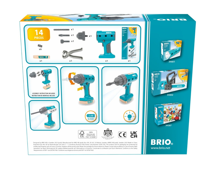 BRIO Builder - Power Drill
